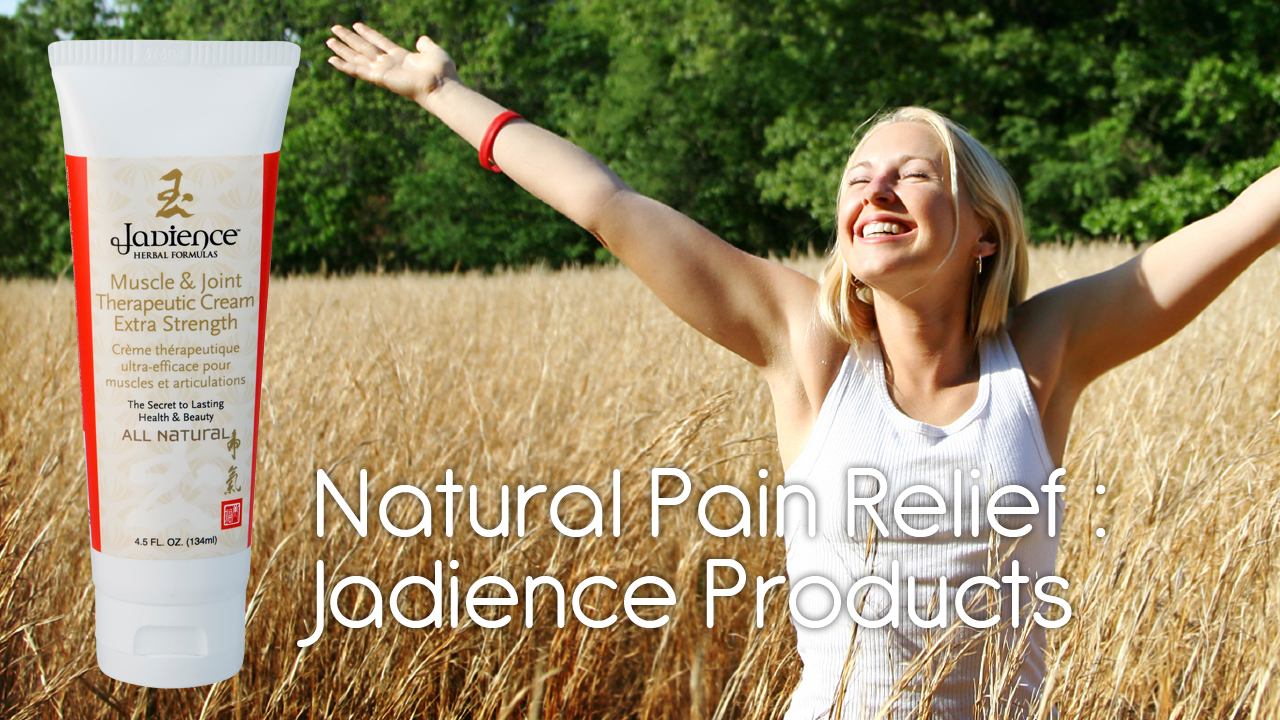 Natural Pain Relief : Jadience Products